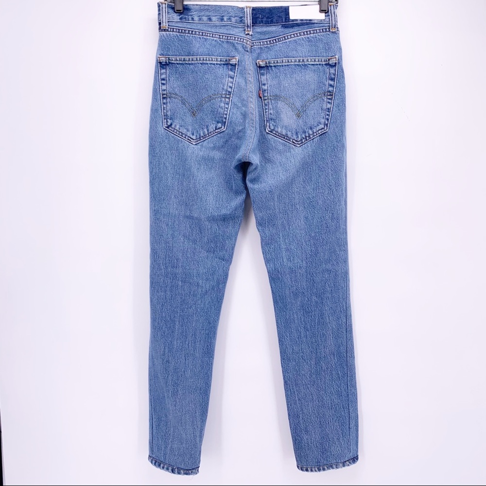 Re/Done Levi’s Made in USA Straight / Skinny Jeans Size 27
